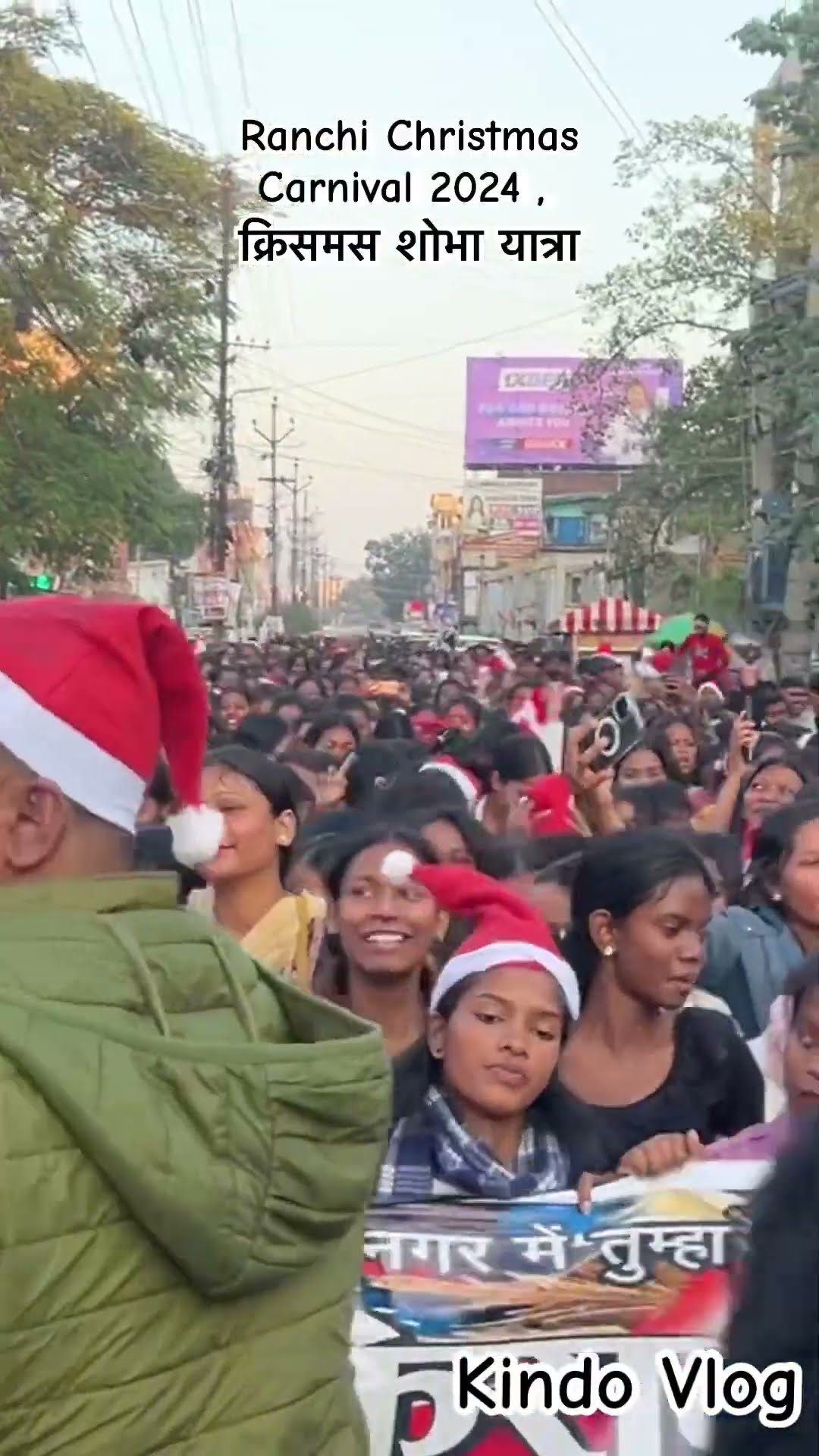 Ranchi Christmas Carnival 2024 , क्रिसमस शोभा यात्रा/video164